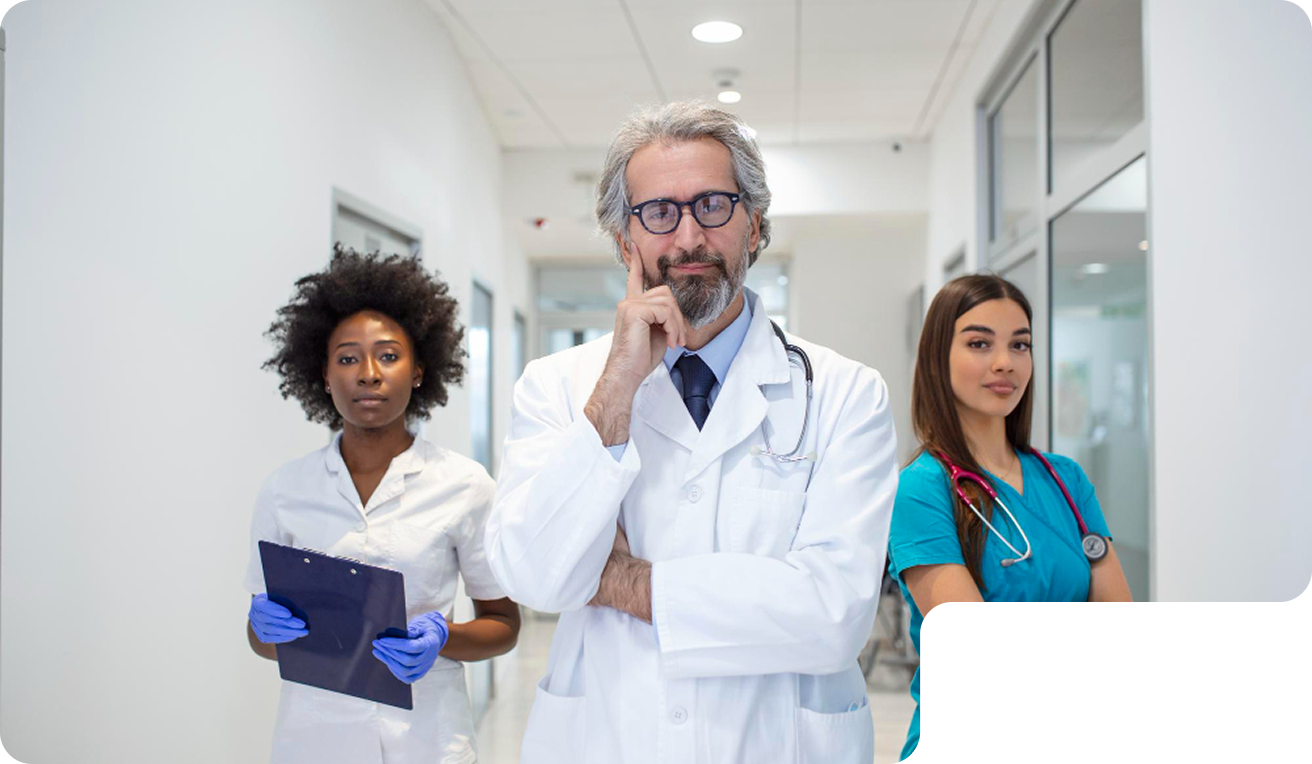 Licensed healthcare professionals